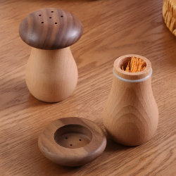Wooden Salt Shaker